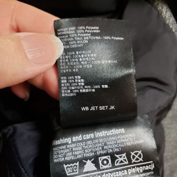 Women’s Burton Dry Ride jacket WB Jet Set JK Gray EUC SIZE S - Picture 6 of 16